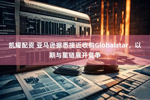 凯耀配资 亚马逊据悉接近收购Globalstar，以期与星链展开竞争