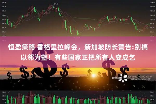 恒盈策略 香格里拉峰会，新加坡防长警告:别搞以邻为壑！有些国家正把所有人变成乞